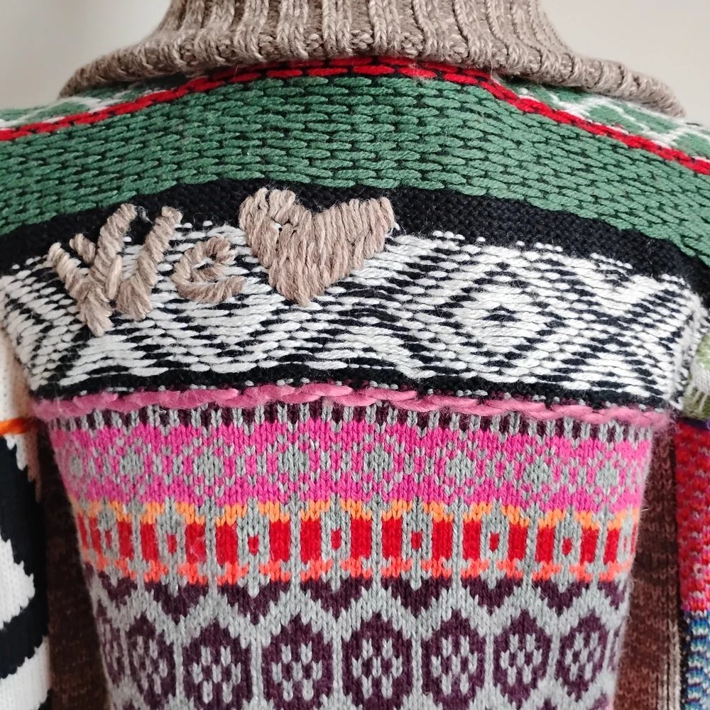 Desigual Moto Jacket Sweater - Picture 10 of 14